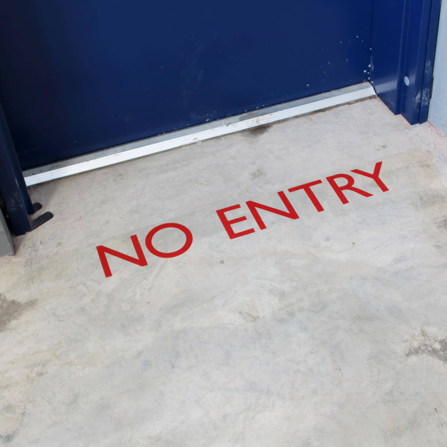 H6905 PermaLean Die Cut No Entry 3